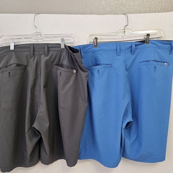 Mens Hurley Quick Dry Shorts Lot 4 Pairs Sz 40 Gray Black Blue Olive Golf P0289 - Picture 4 of 11